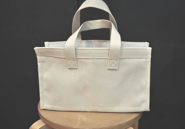 tools / heavy duty utilitarian canvas tote bag SMALL