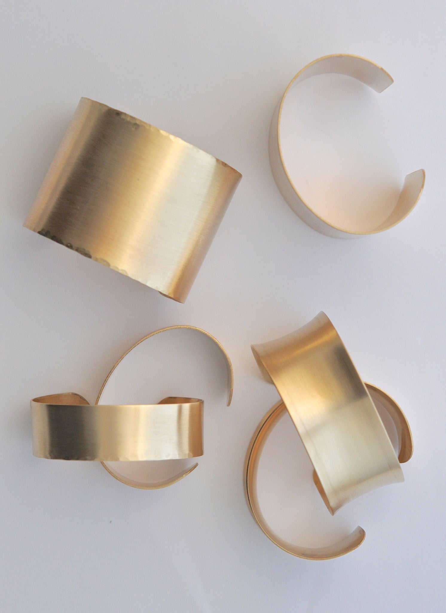 bracelet / brass wide cuffs