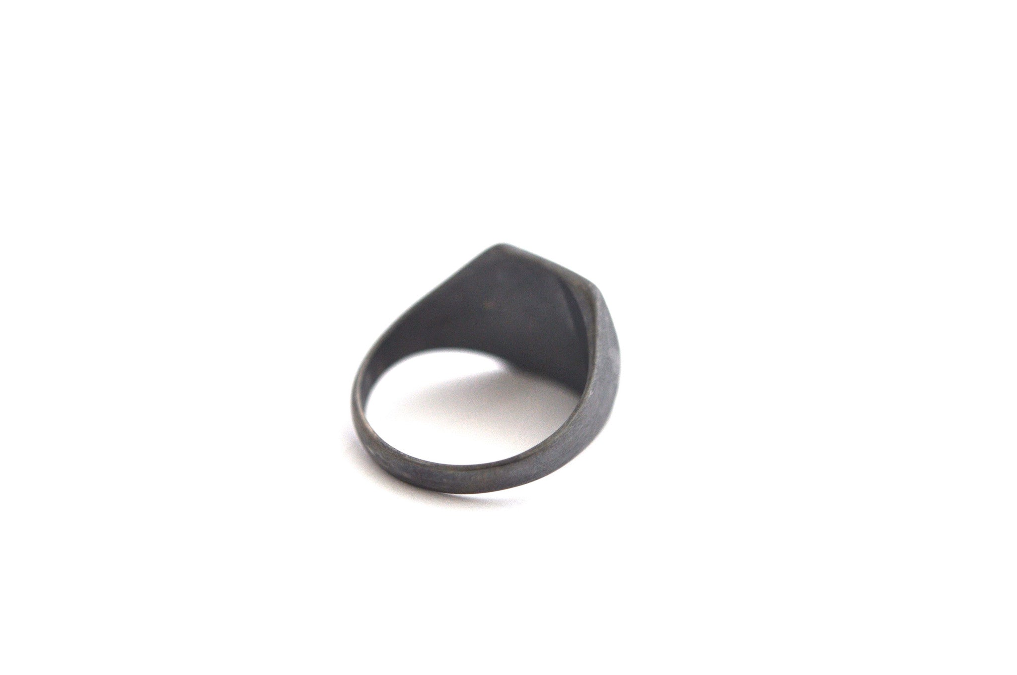 ring / UNISEX signet ring SIMPLE SQUARE