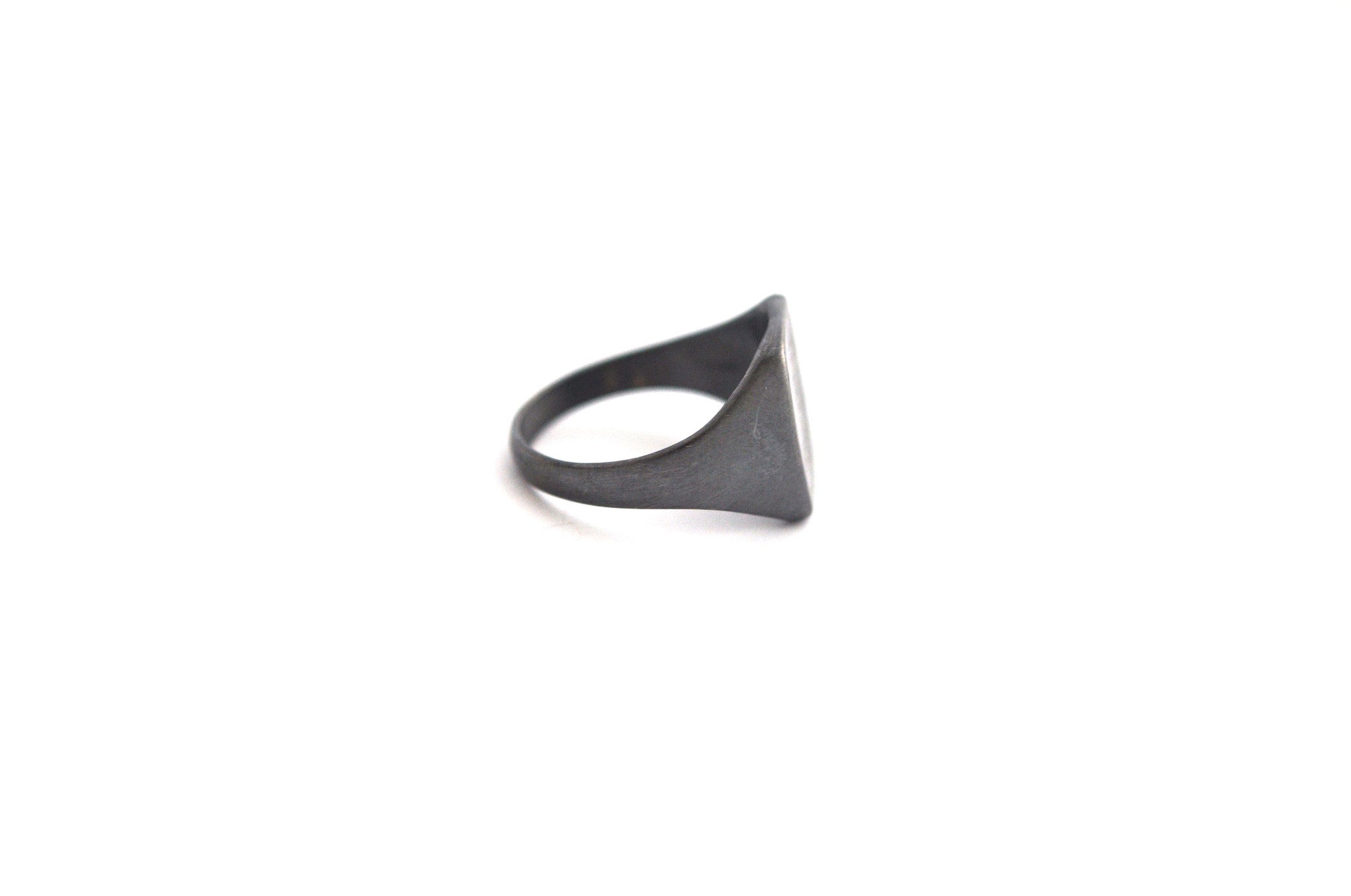 ring / UNISEX signet ring SIMPLE SQUARE