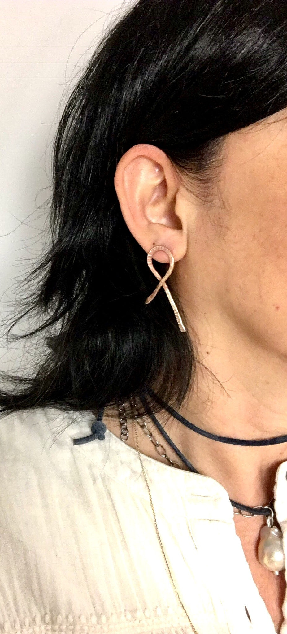 workshop / intro to working with metals + making HOOP or RIBBON EARRINGS