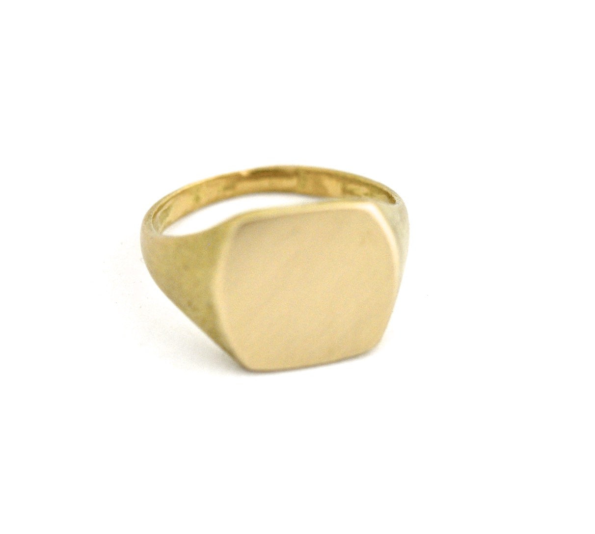 ring / UNISEX signet ring SIMPLE SQUARE