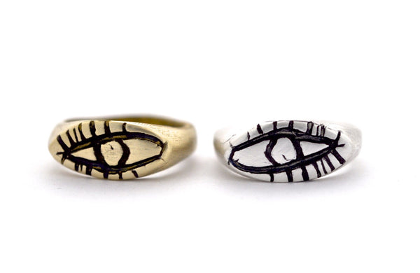 ring / signet ring EYE